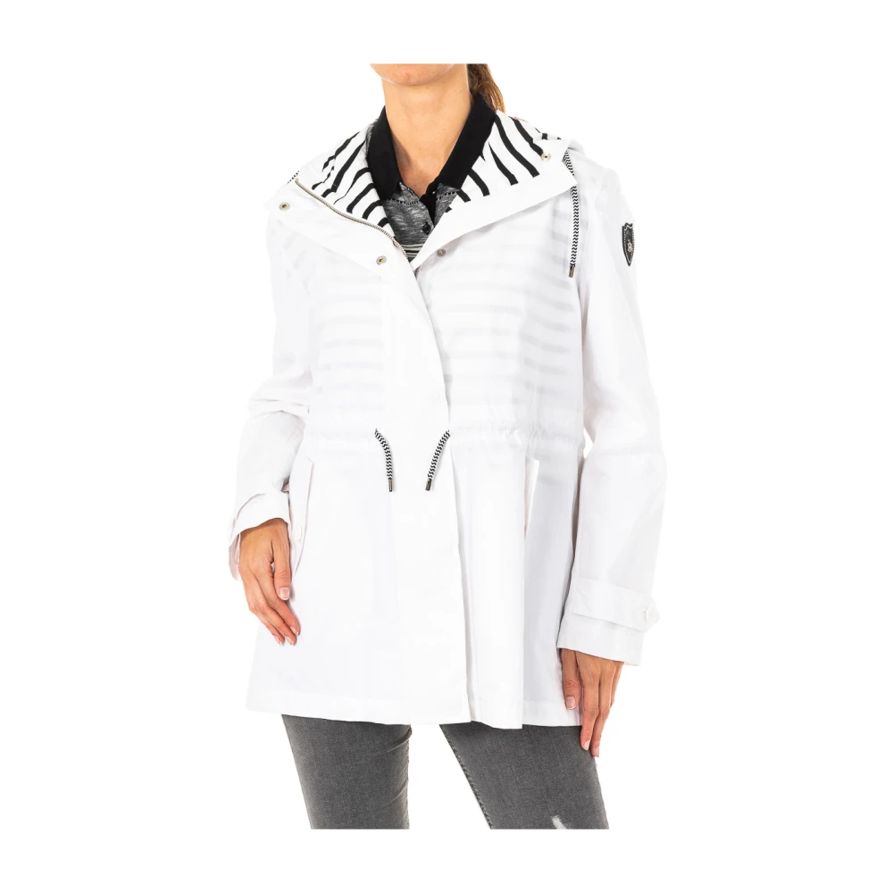 La Martina Women's White Long Sleeve Jacket