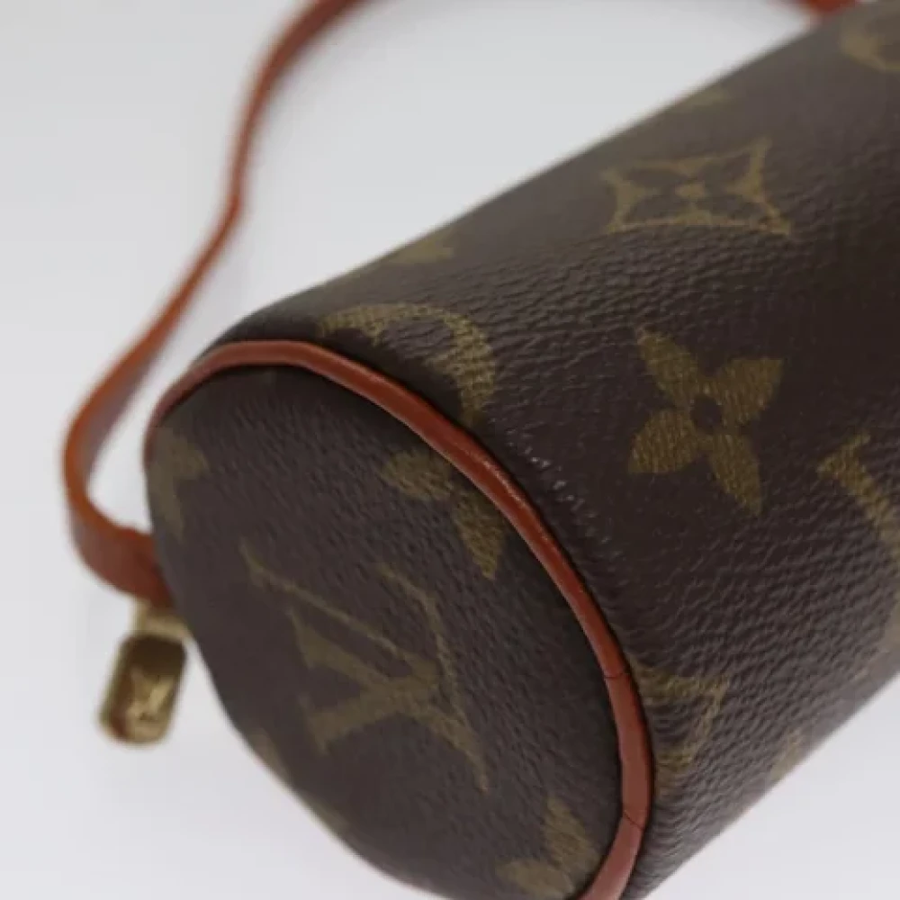 Louis Vuitton Vintage Pre-owned Canvas clutches Brown Dames