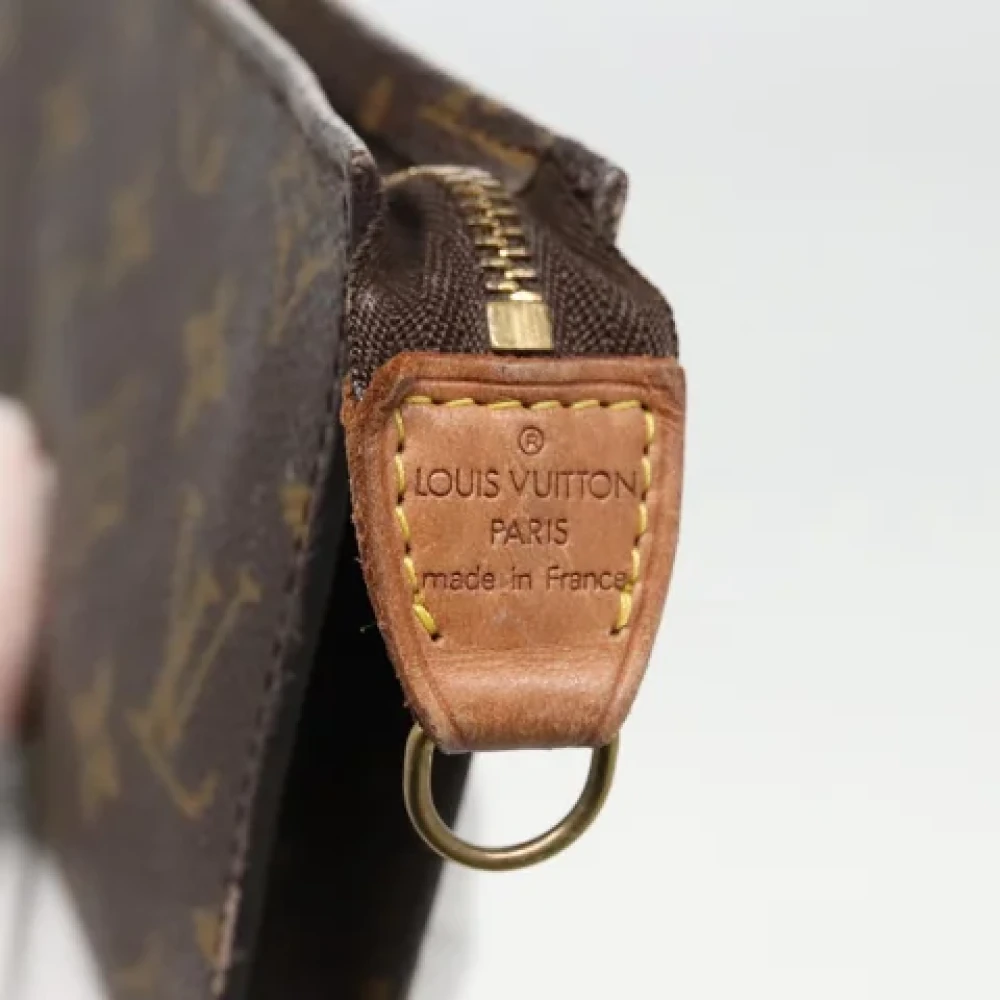 Louis Vuitton Vintage Pre-owned Canvas pouches Brown Dames