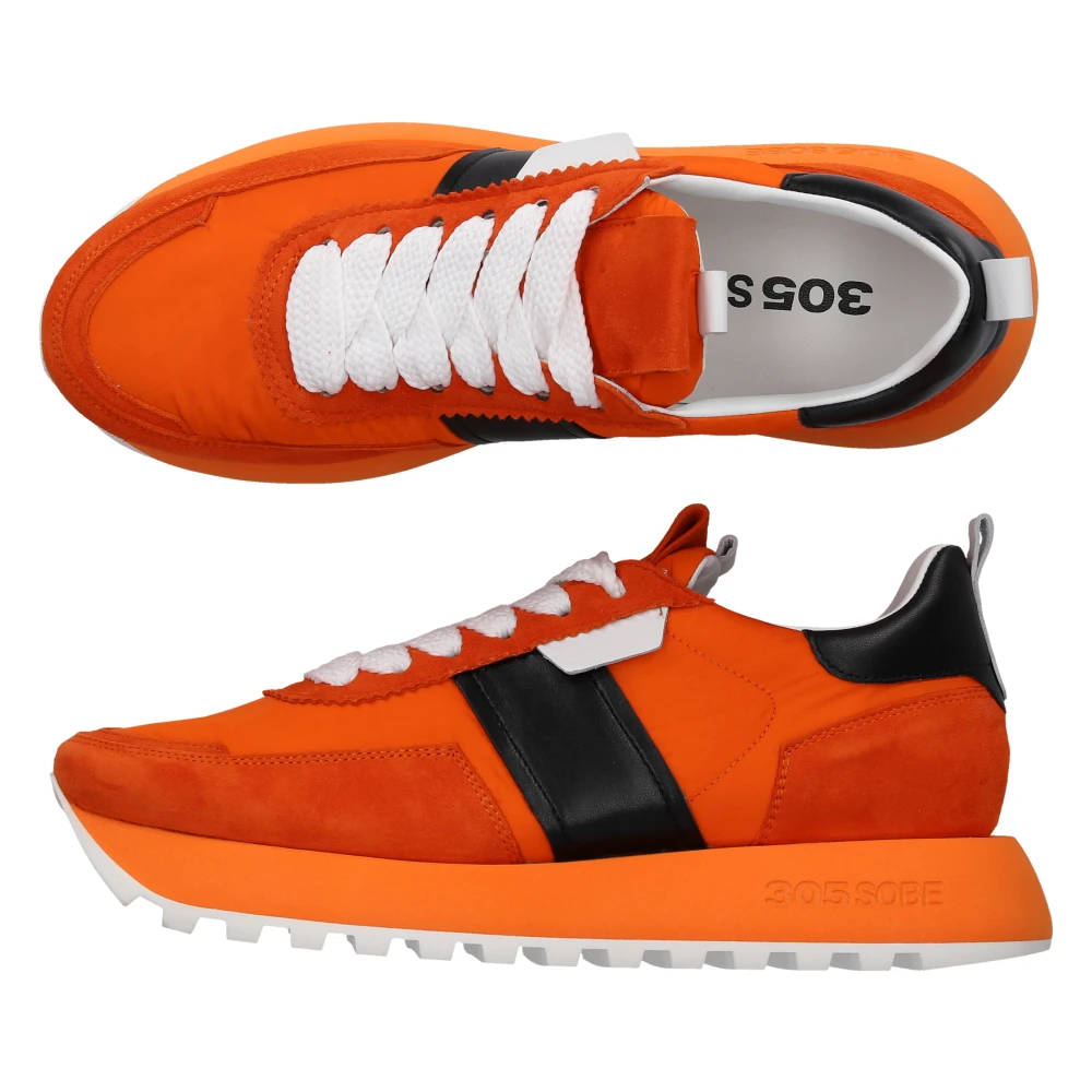 305 Sobe Sneakers Orange, Dam