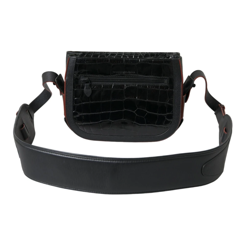 Balenciaga Exotische Leren Cameratas Black Dames