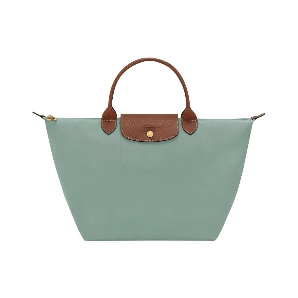 Longchamp Women's Green Original Le Pliage Top Handle Bag