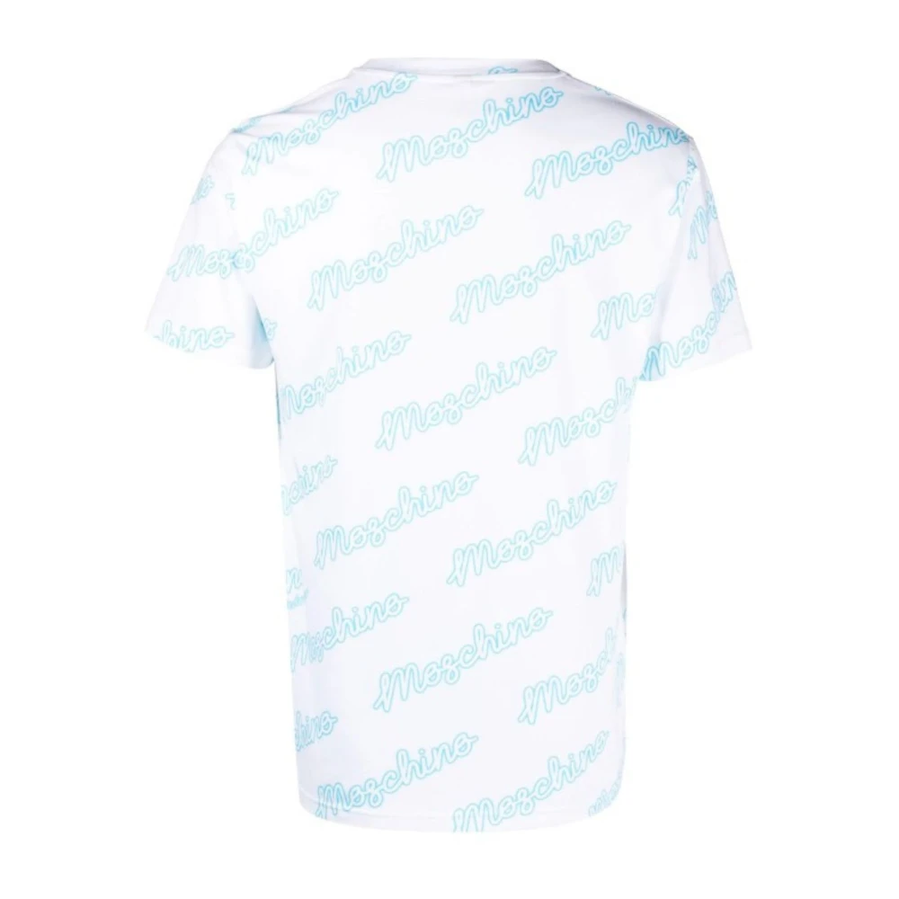 Moschino Mannen Underbear Toy T-shirt White Heren