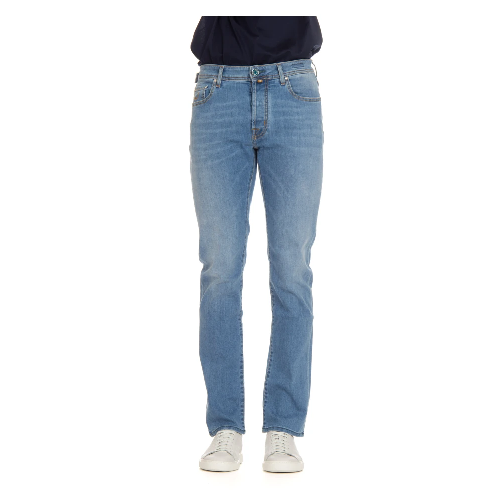 Jacob Cohën Denim Jeans Klassieke Pasvorm Blue Heren