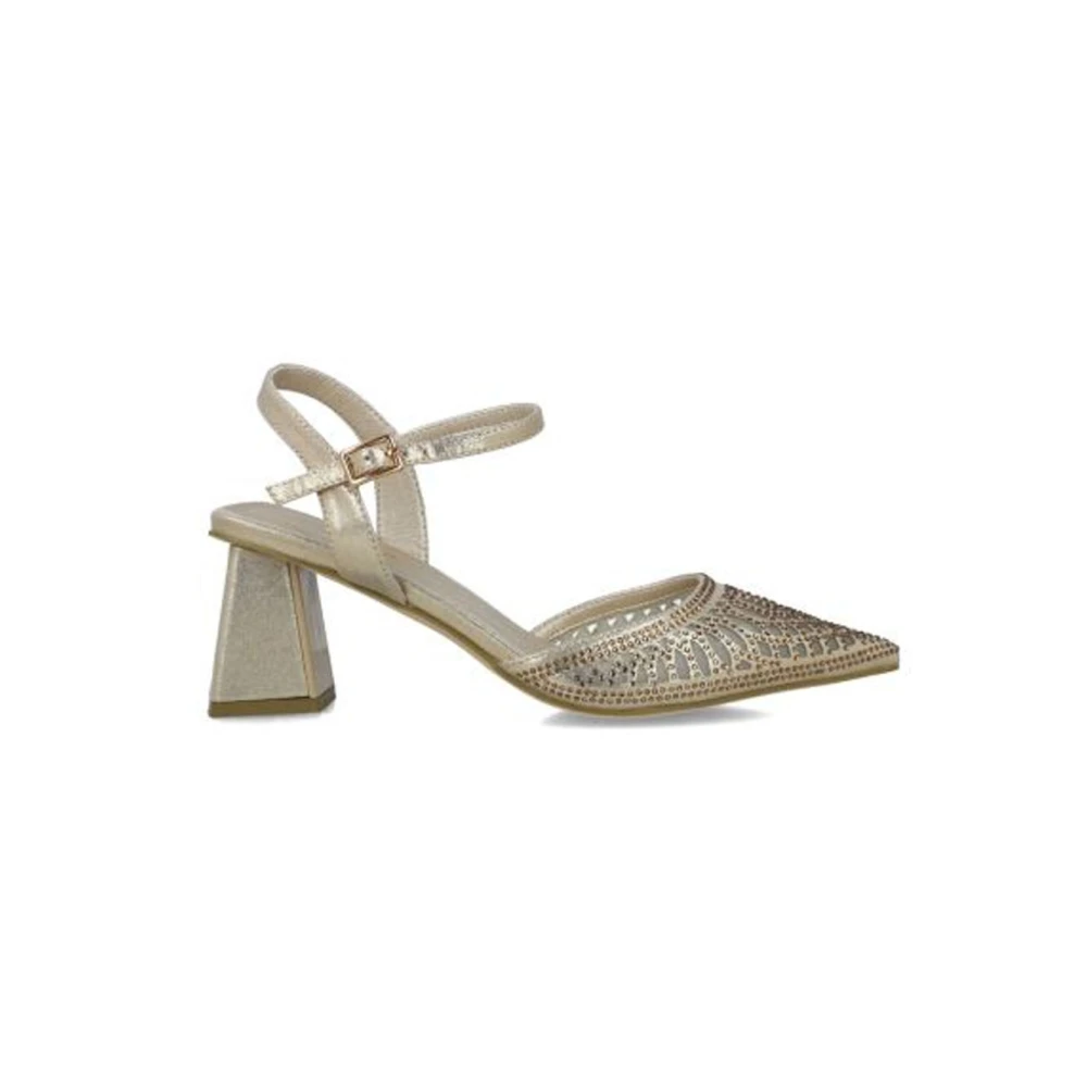 Menbur Vrouw Geel Schoenen Dames, 38 Eu, Tule, Slingback