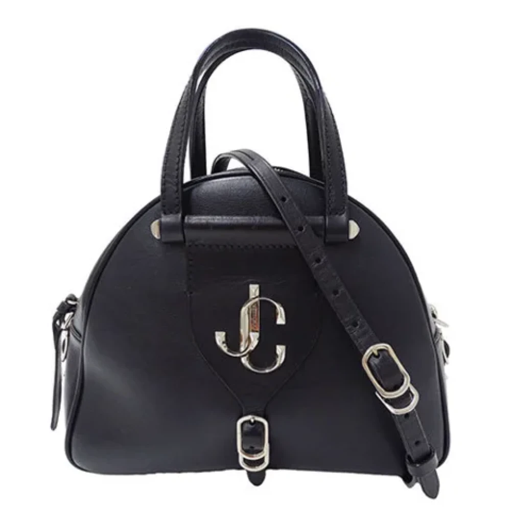 Jimmy Choo Pre-owned Leather handbags Black Dames