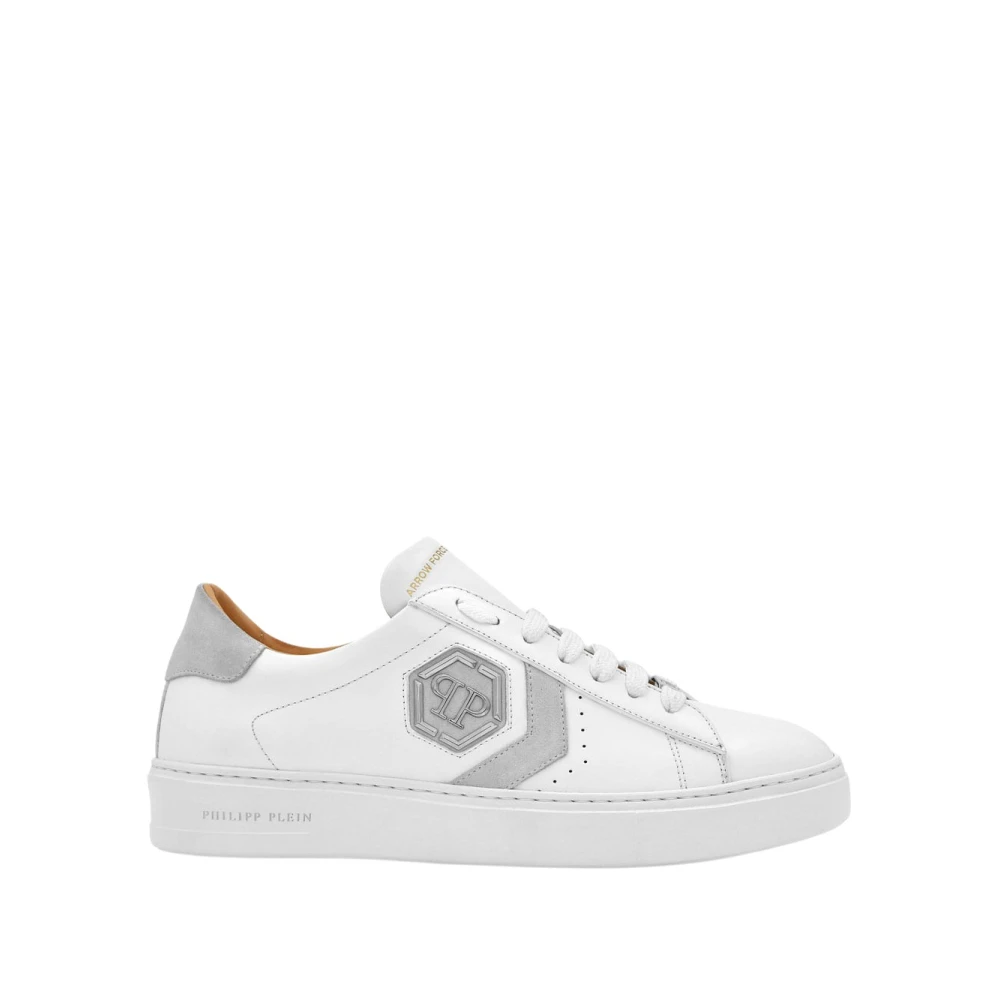 Philipp Plein Stiliga Sneakers för Män White, Herr