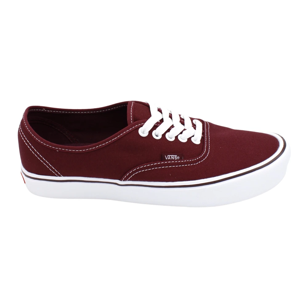 Vans Canvas Veters Rubberen Zool Schoenen Heren Schoenen Rood