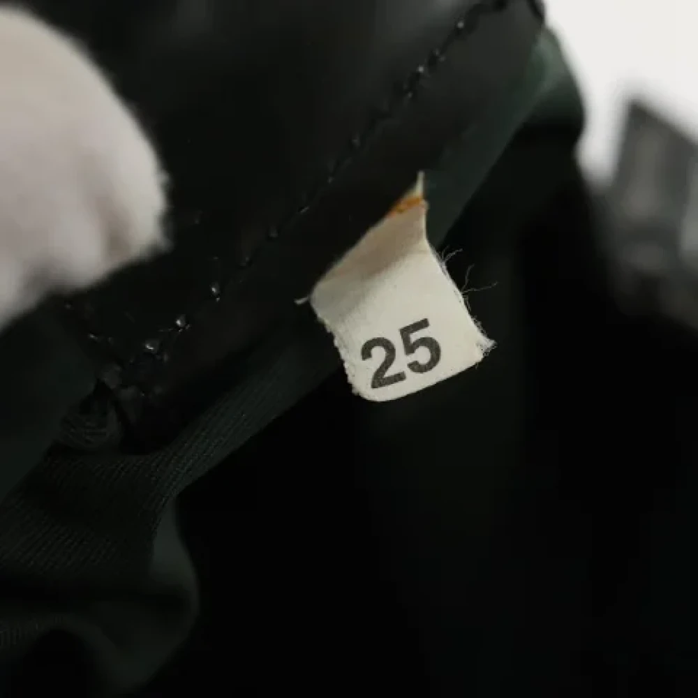 Prada Vintage Pre-owned Nylon prada-bags Green Dames