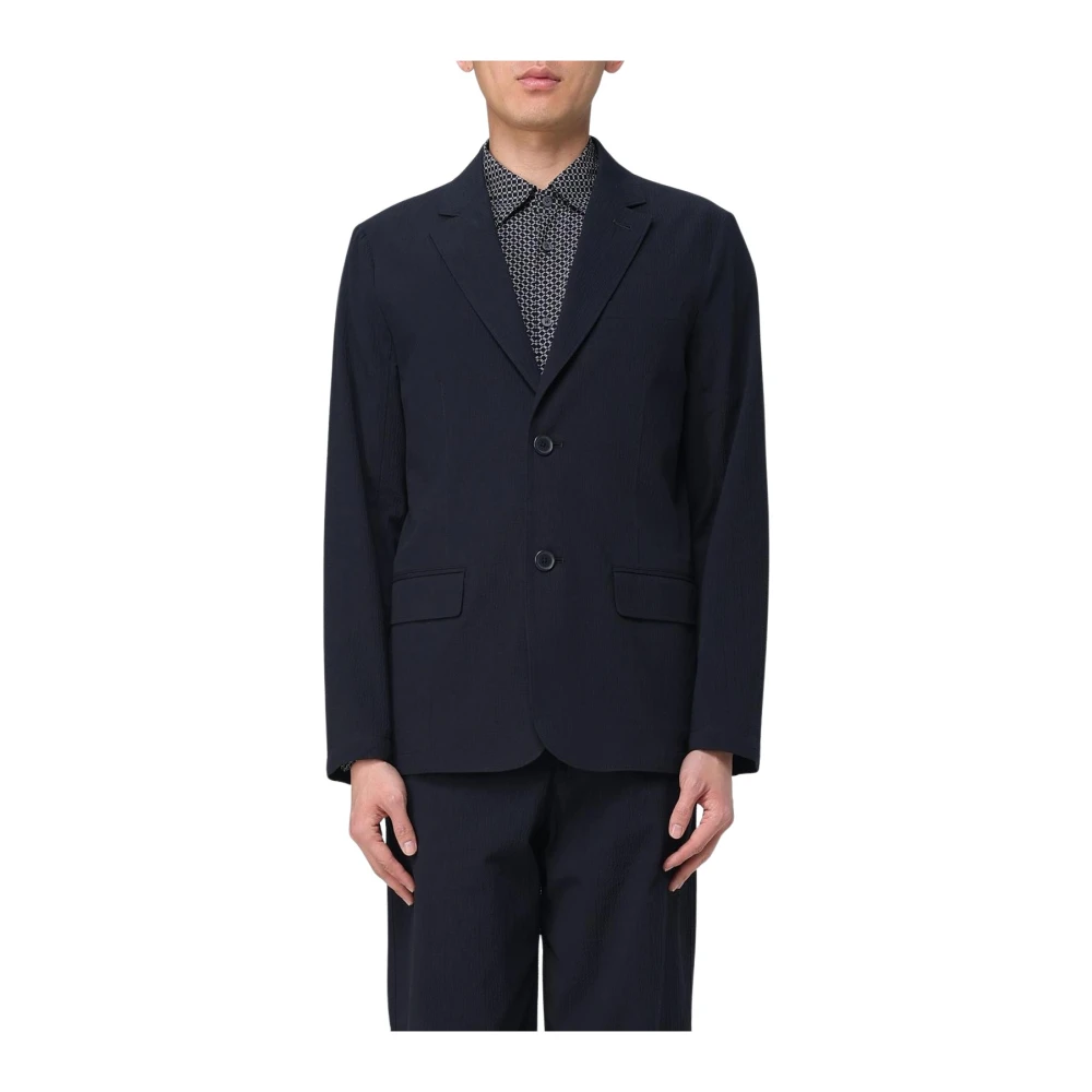 Armani Exchange Men's Blue Blazers, M, Sophisticated Beige Tailored Jacket