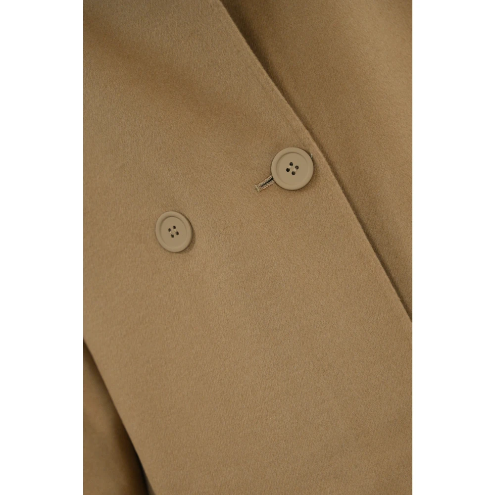 Max Mara Studio Kameelwol kasjmierjas Brown Dames