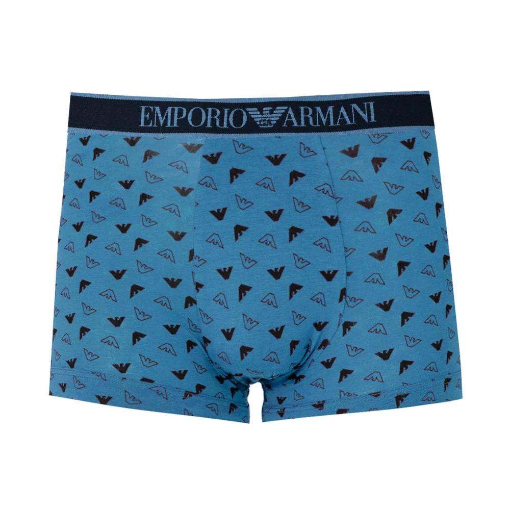 Emporio Armani 3-Pack Boxers Stijlvol Comfort Set Blue Heren