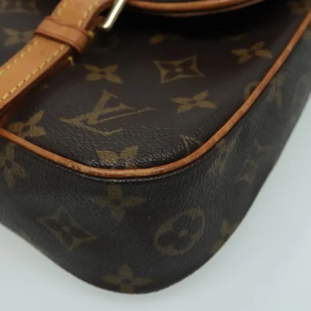 Louis Vuitton Vintage Pre-owned Canvas backpacks Brown Dames