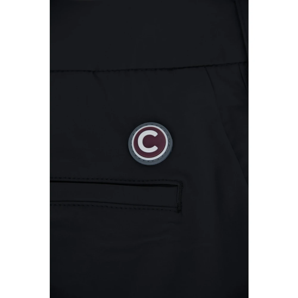 Colmar Heren Shorts met Drukknop Rits Black Heren