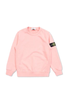 Sweatshirt med logopatch