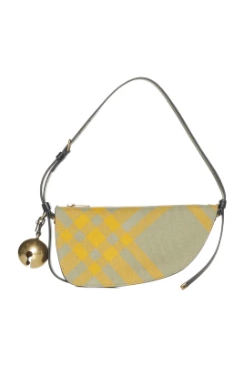 Sling Shield Check-Pattern Axelväska