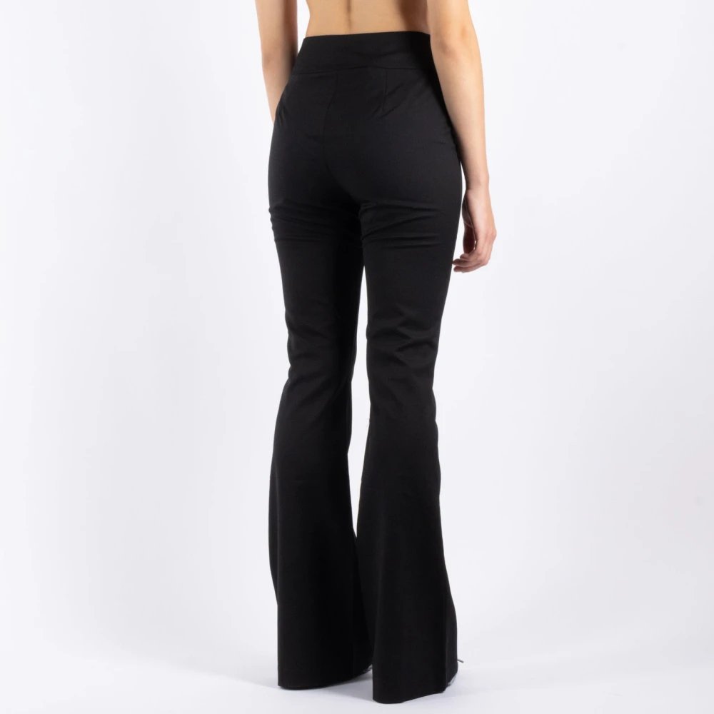 Diesel Zwarte Broek Slim Fit Black Dames
