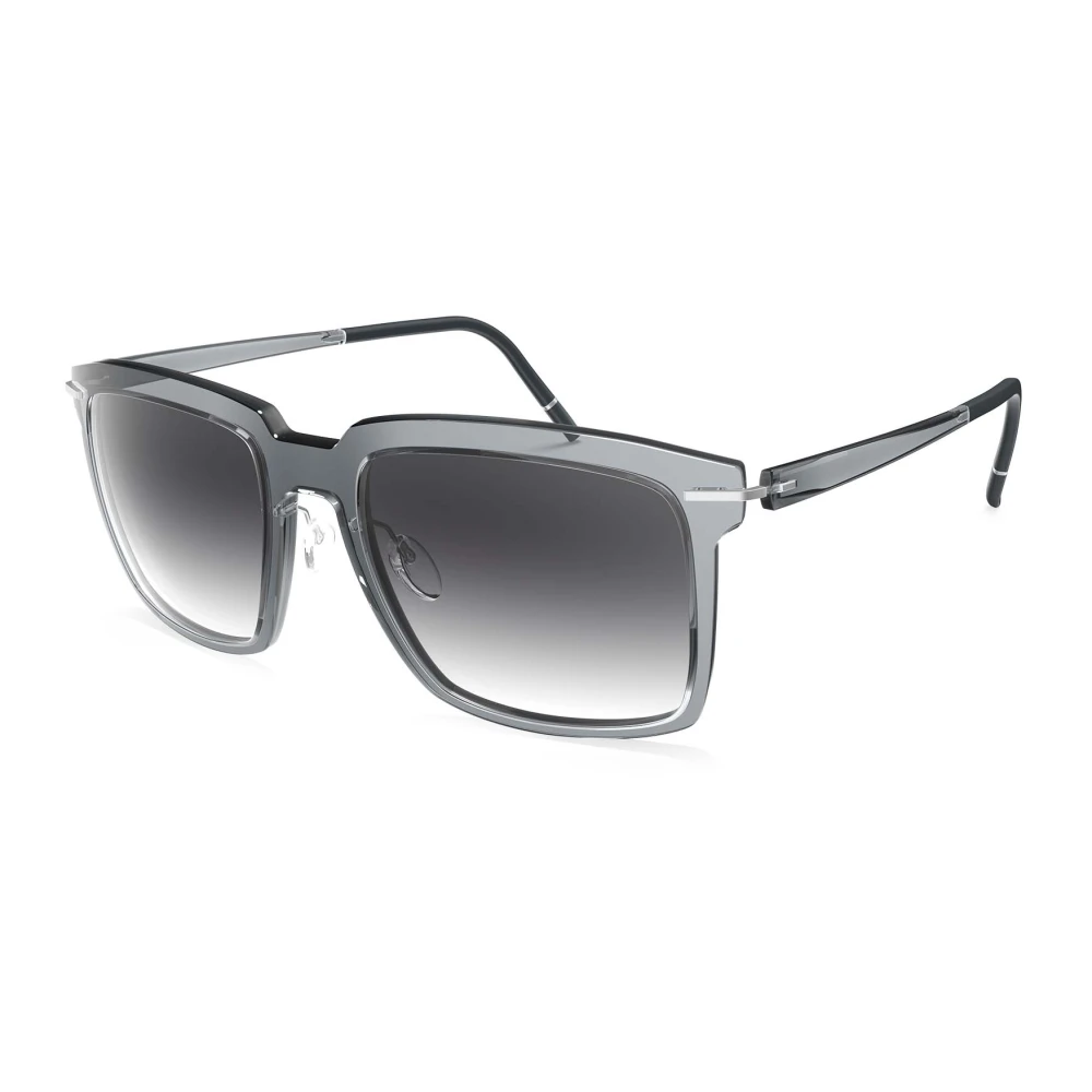 Silhouette Uomo Grigio Occhiali Da Sole Classici