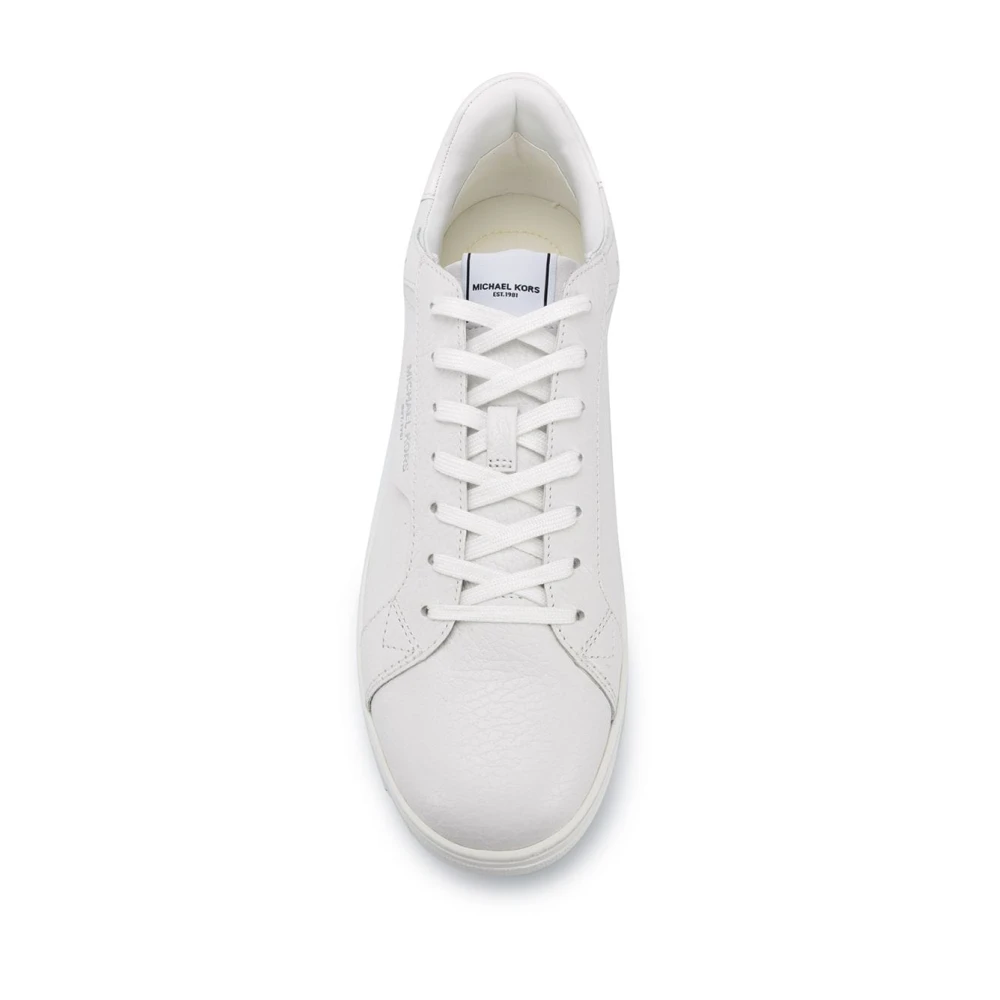 Michael Kors Witte Keating Pebble Sneakers White Heren