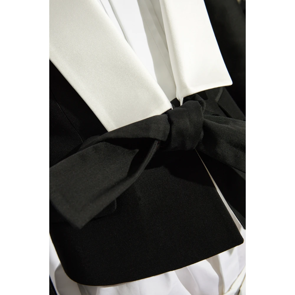 Dsquared2 Blazer met decoratieve stropdas Black Dames