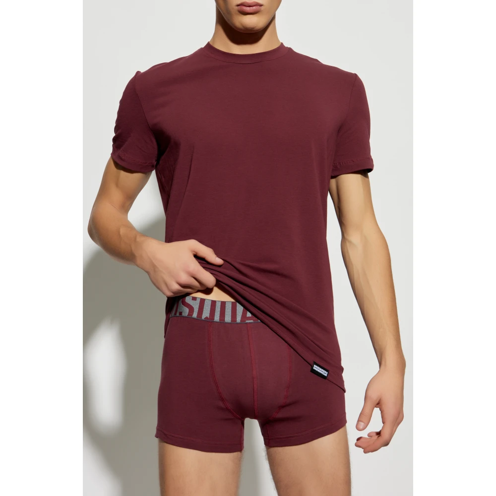 Dsquared2 T-shirt uit de ondergoedlijn Red Heren