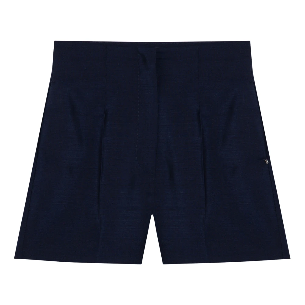 SPORTMAX Korte shorts voor een stijlvolle look Blue Dames