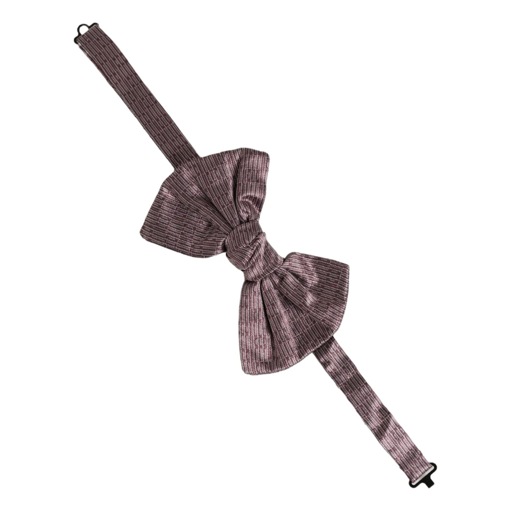 Dolce & Gabbana Pre-Tied Bow Tie - Male - Bow Ties - Brown - One Size - Accessories - Image 2