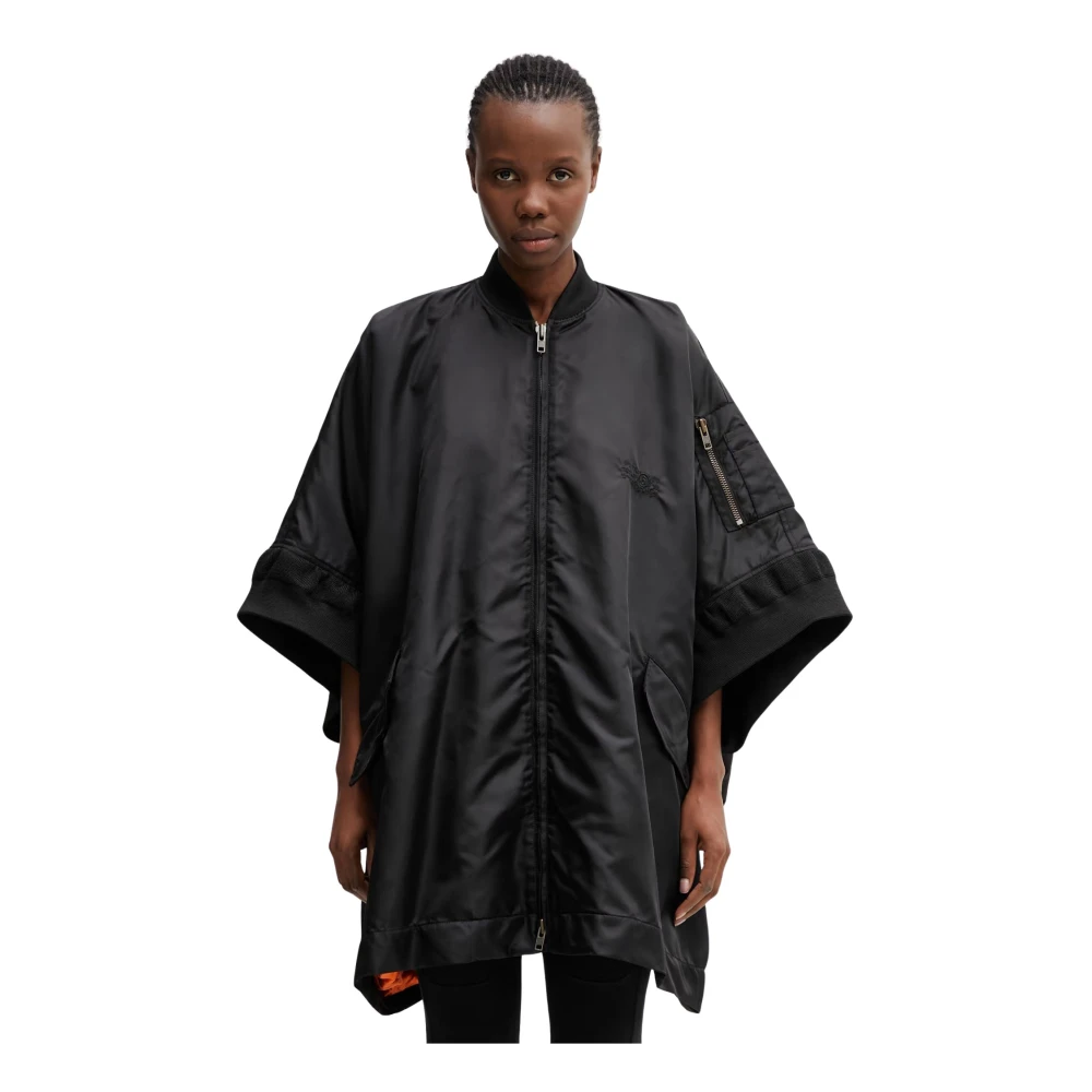 Mm6 Maison Margiela Donna Nero Giacche, S, New,