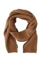echarpe-en-cachemire-marron-a-cable