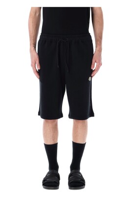 black-embroidered-logo-cotton-shorts