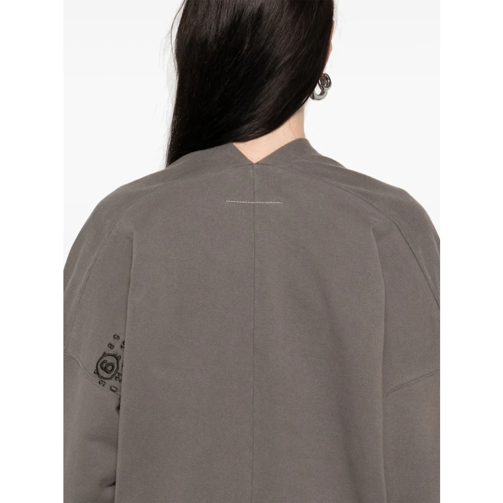 MM6 Maison Margiela Sweatshirt Brown Dames
