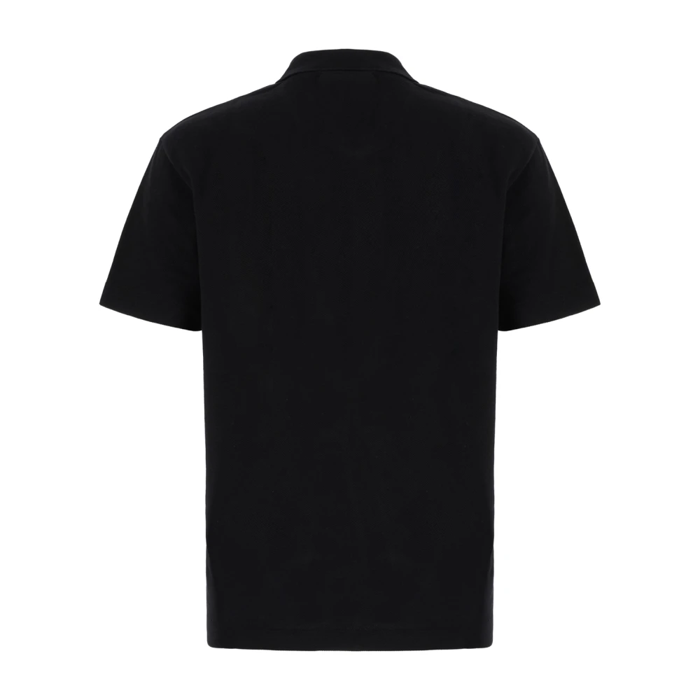 Maison Kitsuné Klassiek Poloshirt voor Mannen Black Heren