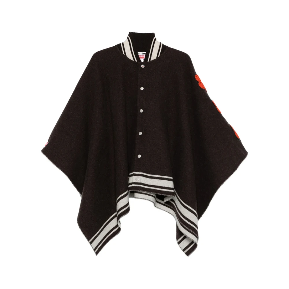 Kenzo - Jackets > Capes - Gray - Kenzo - Modalova