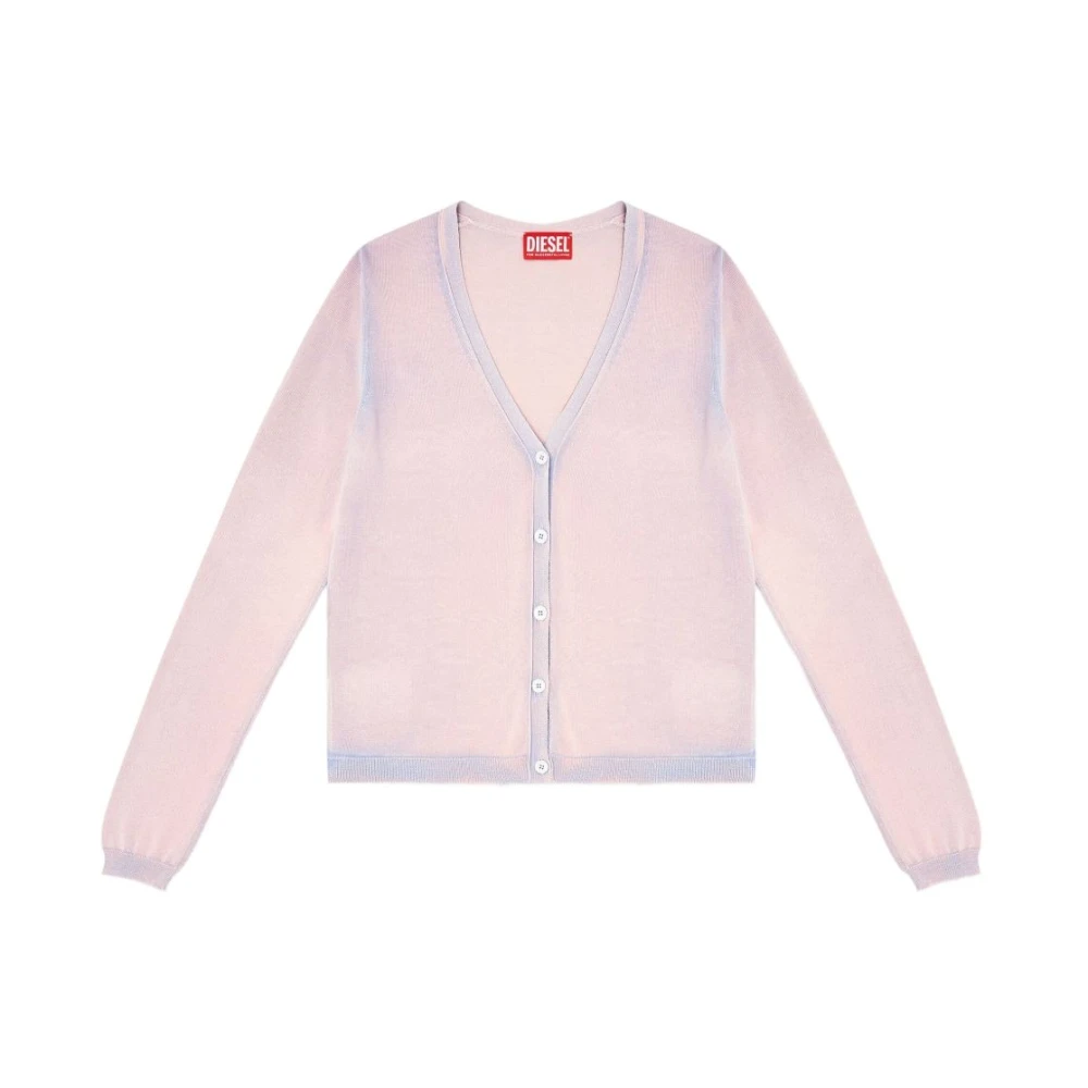 Diesel Women's Pink Cardigans, S, Stylish Clothing For