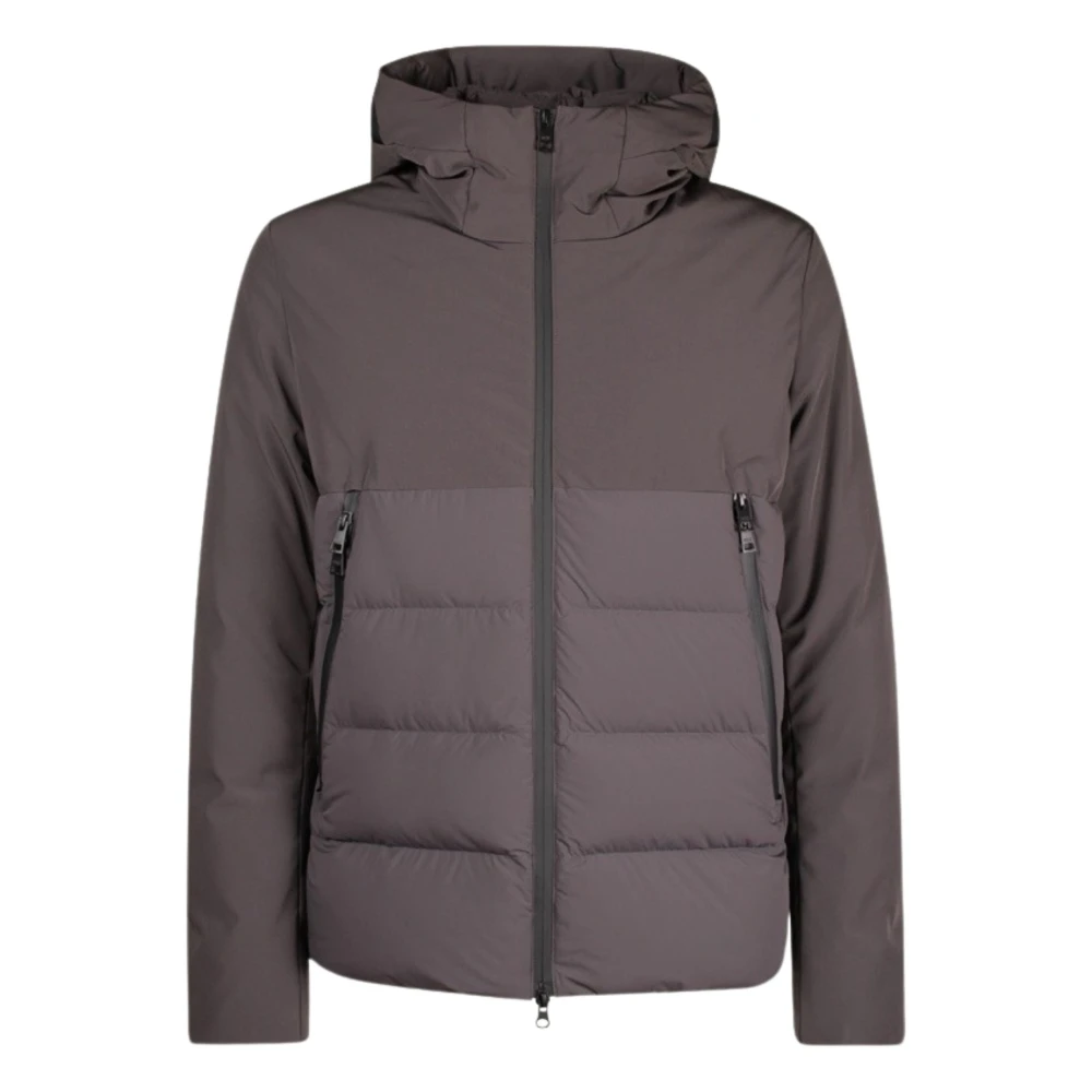 Duno Grijze donsjas met reflecterende details Gray Heren
