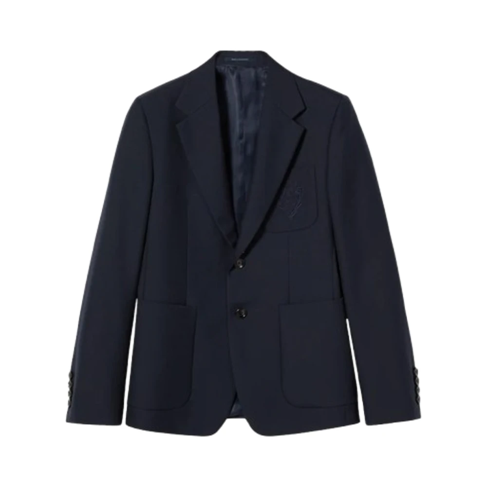 Gucci Stijlvolle Jas voor Mannen Blue Heren