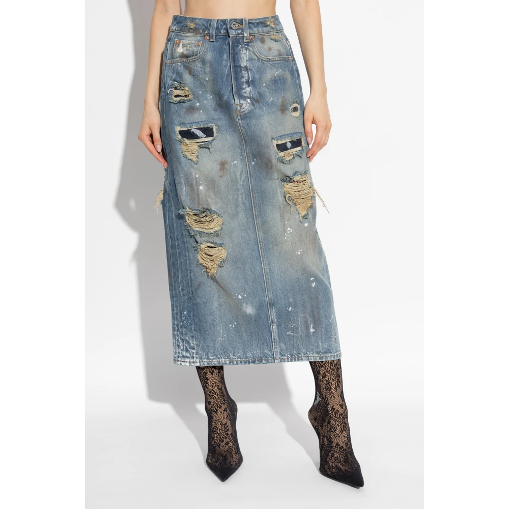 Vetements Spijkerrok Blue Dames