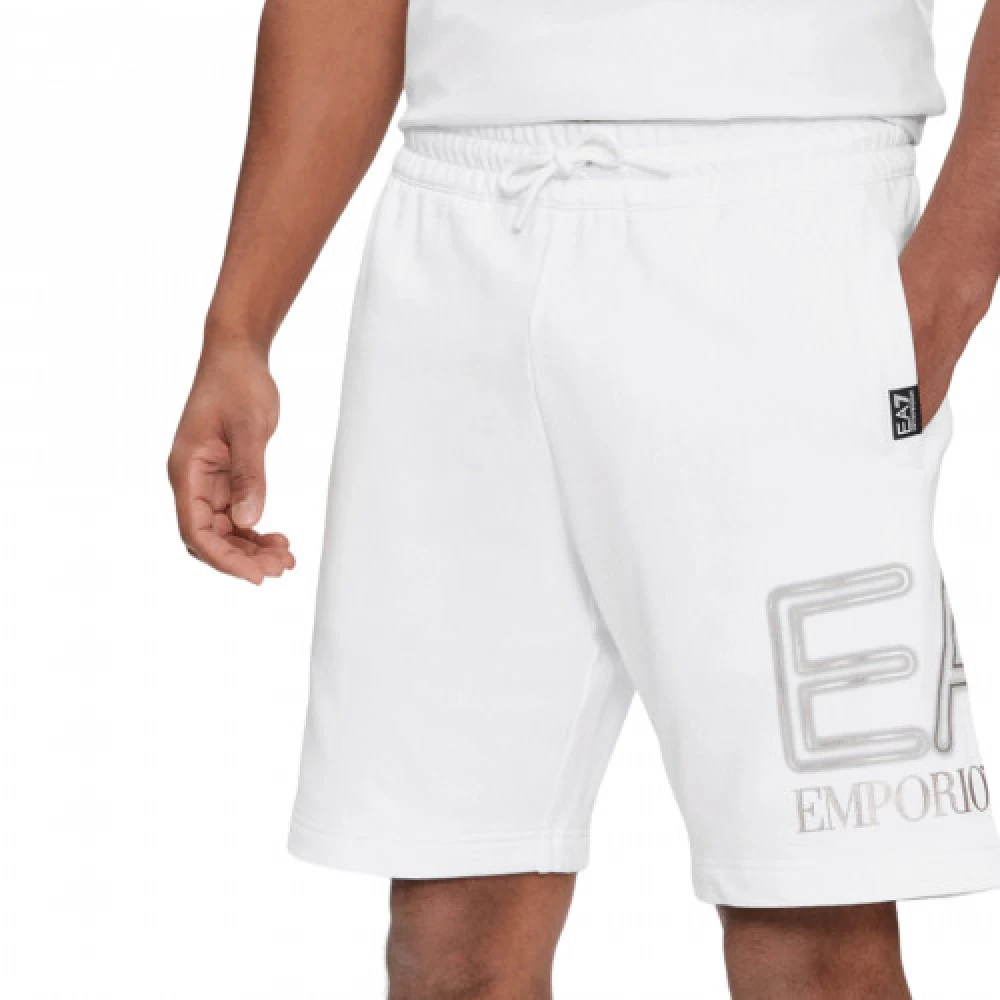Emporio Armani EA7 Witte 3Dps76 Pjshz Shorts White Heren