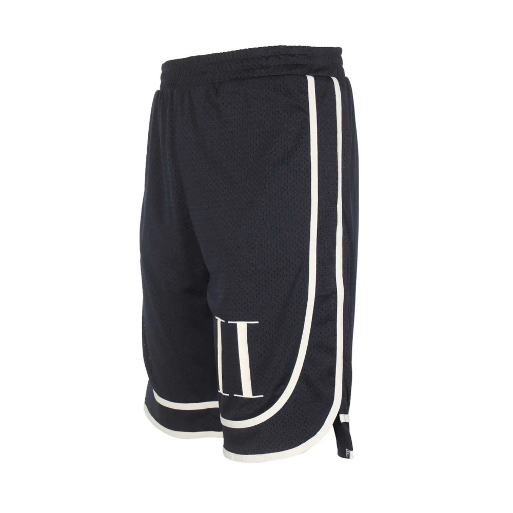 Les Deux Polyester Bermuda Shorts Blue Heren