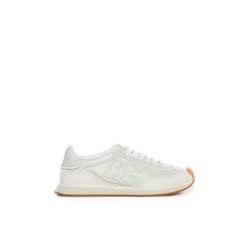 Dolce & Gabbana Cushion Calfskin Sneaker Heren Schoenen Wit