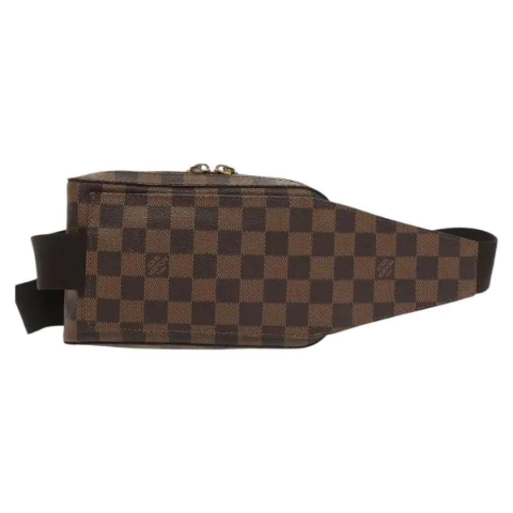 Louis Vuitton Vintage Pre-owned Canvas shoulder-bags Brown Dames