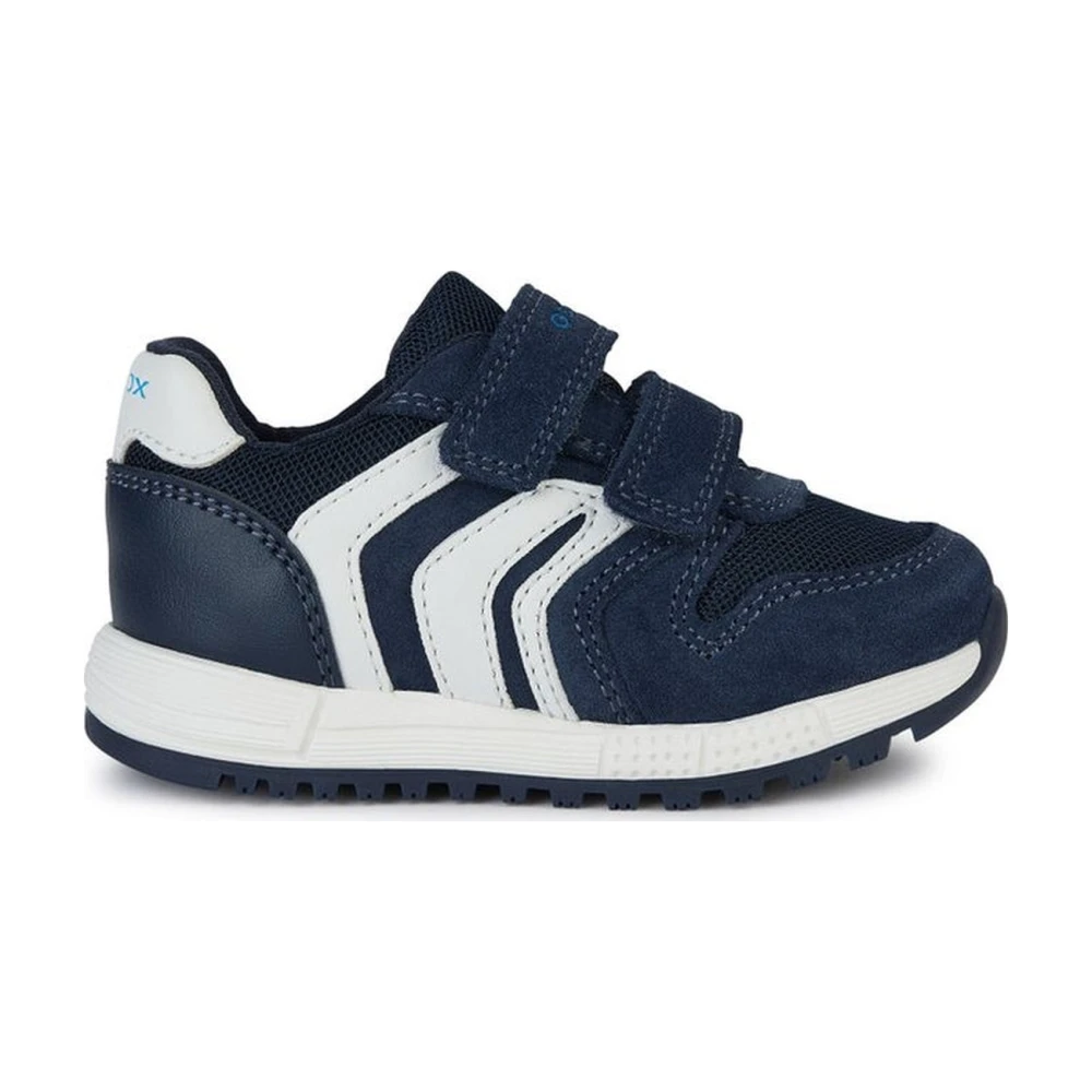 Geox Boys Blue Kids Sneakers, 23 Eu, Alben Trainers