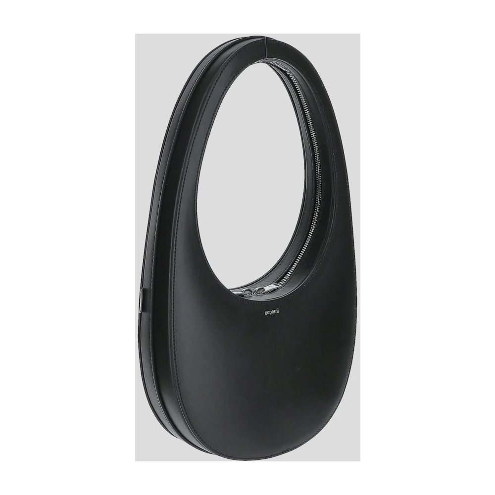 Coperni Leren Swipe Tas Black Dames