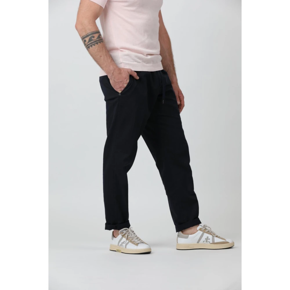 White Sand Stijlvolle Broek Blue Heren