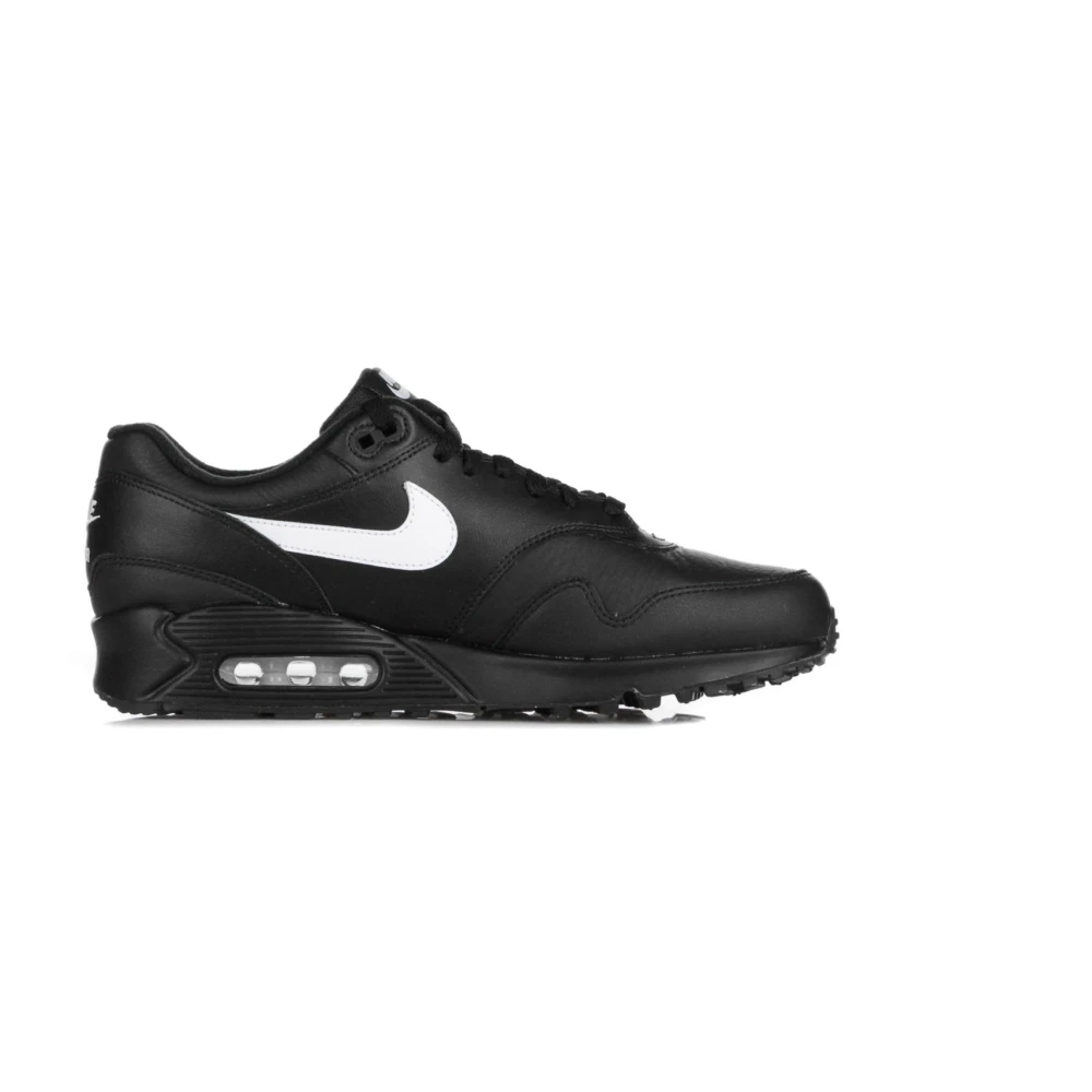 Nike Svart/Vit Air Max 90/1 Låg Sko Black, Herr