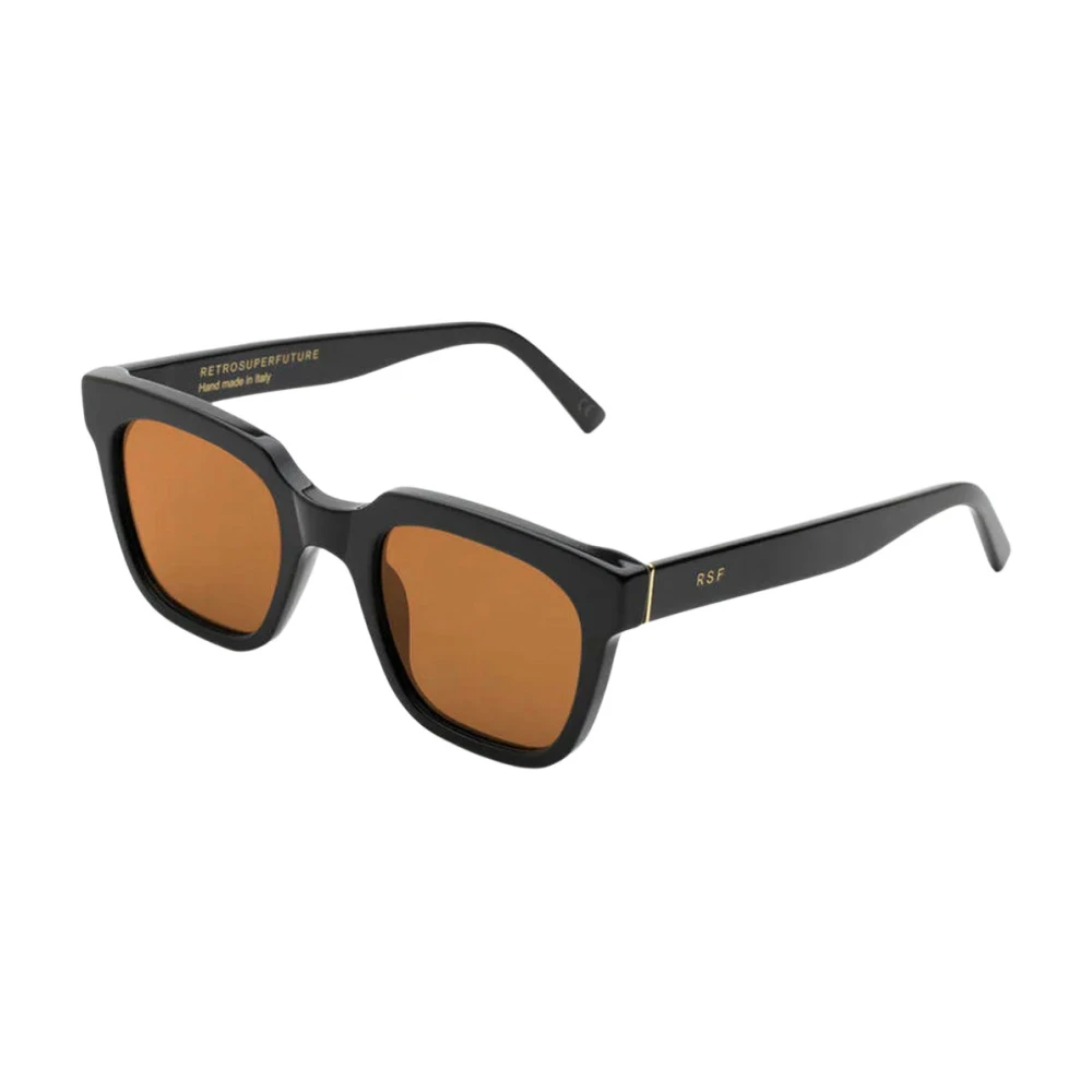 Retrosuperfuture Unisex Black Sunglasses, 50 Mm, Giusto Refined Sunglasses