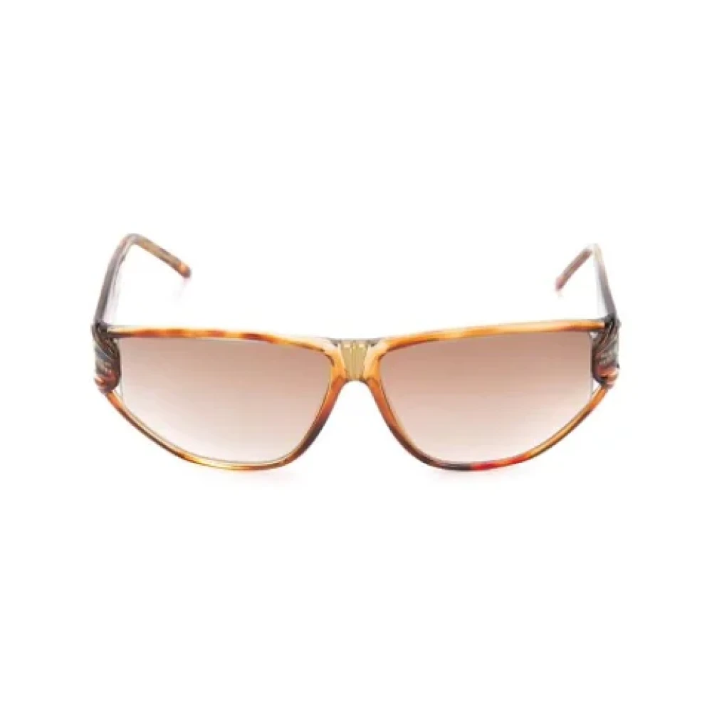 Givenchy Pre-owned Acetate sunglasses Brown Dames