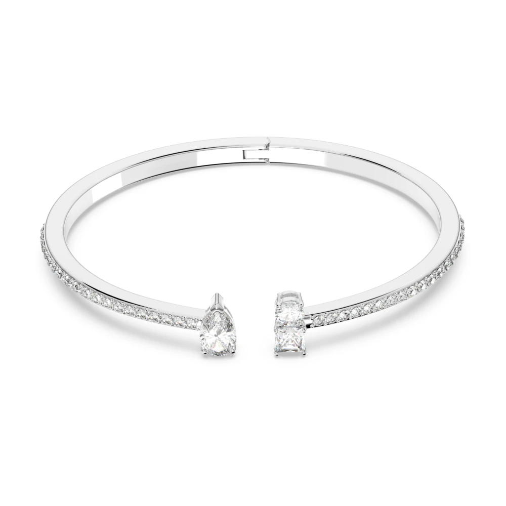 Swarovski Women's Silver Crystal Attract Bracelet In