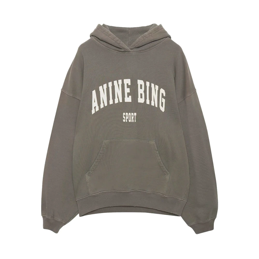 Anine Bing Harvey Sweatshirt Green Dames