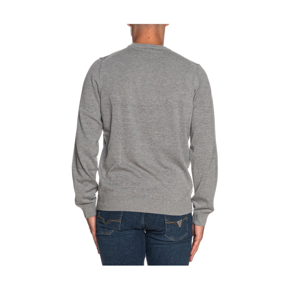 Lacoste Grijze Trui Klassieke Stijl Gray Heren